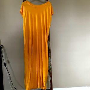 Free People beach /coverup /t-shirt dress in mango size XL
